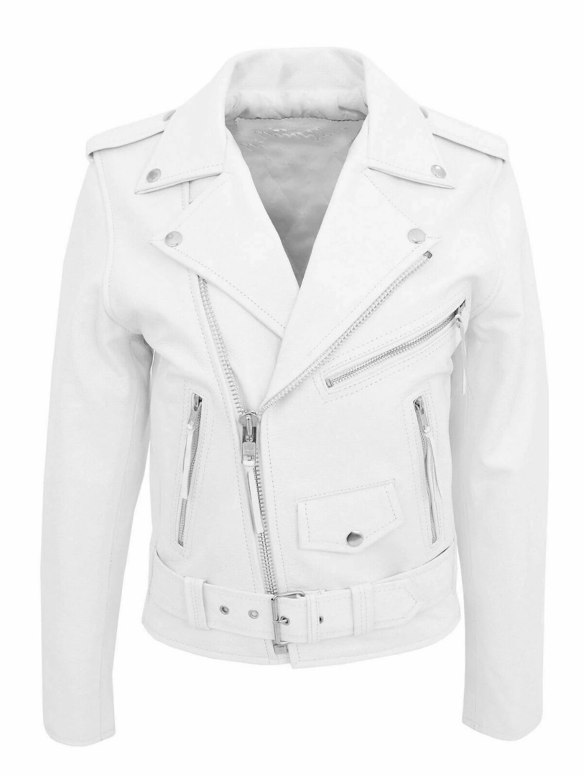 Veste Moto Premium Lencensa - Cuir PU Slim Fit - Qualité Exceptionnelle Mode