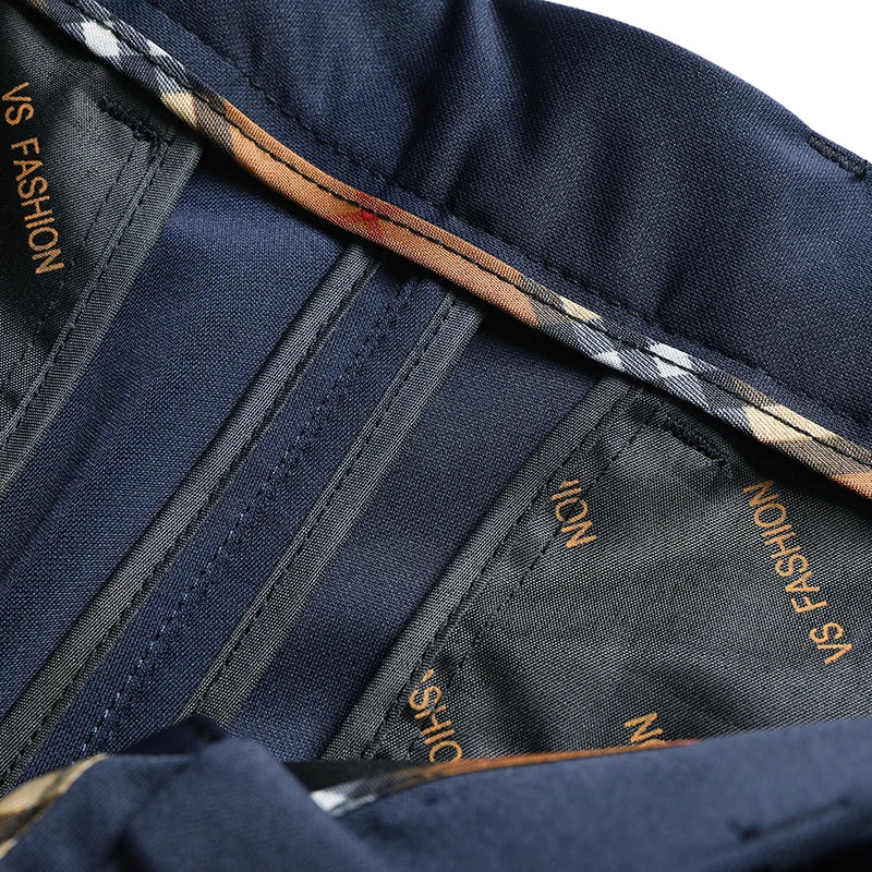 Pantalon Homme Été Extensible - Tissu Soyeux Sans Repassage - Lencensa 