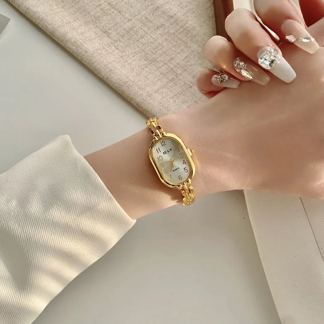 Femmes montres Top marque de luxe montres dames mode or Bracelet montre femme élégante horloge femmes montre femme