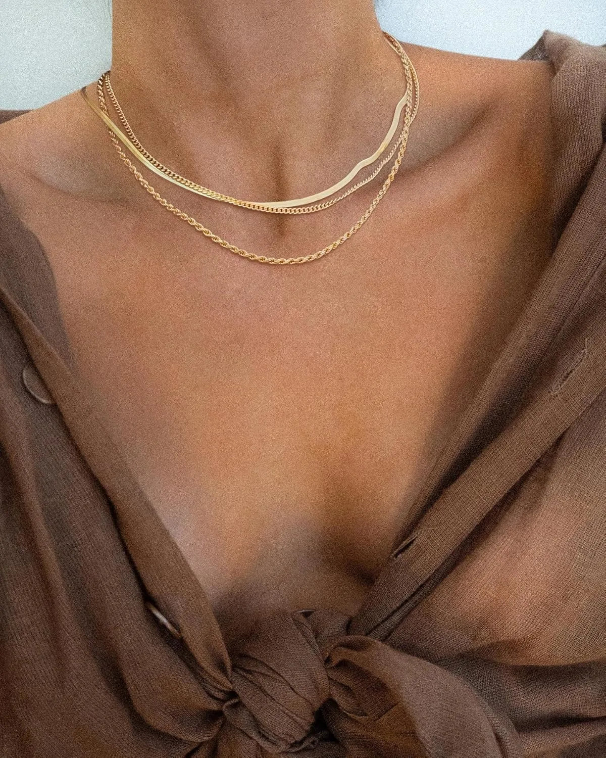 Collier pour femmes collier en or collier plaqué argent plaqué or serpent chaîne en or colliers ras du cou bijoux en or cadeau pour les femmes