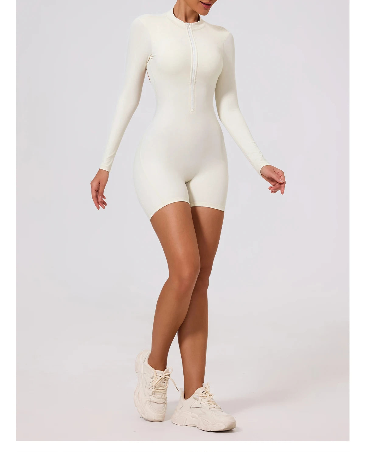 Combinaison Sport Femme Ctenkevet - Jumpsuit Dos Nu Yoga Fitness - Lencensa 