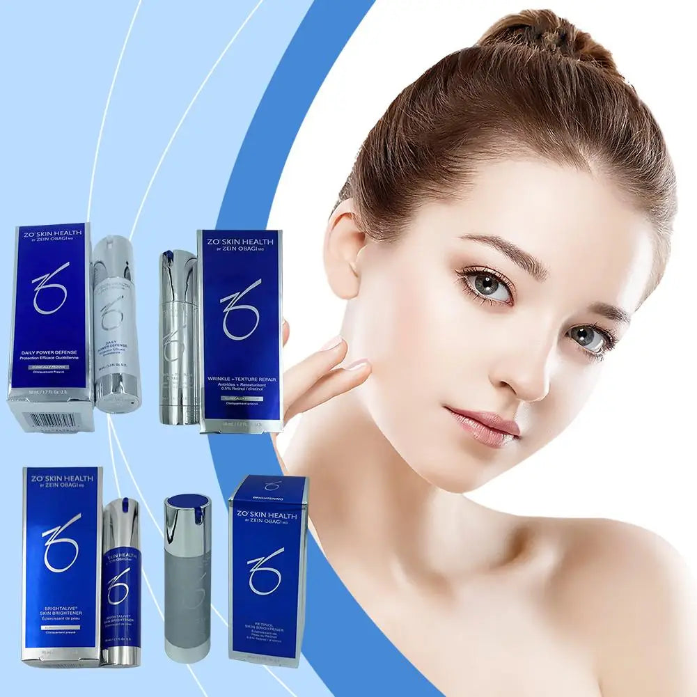 Zo peau santé visage sérum quotidien puissance défense Exfoliation douce nettoyage en profondeur éclaircit le teint hydratant soin du visage - Lencensa 