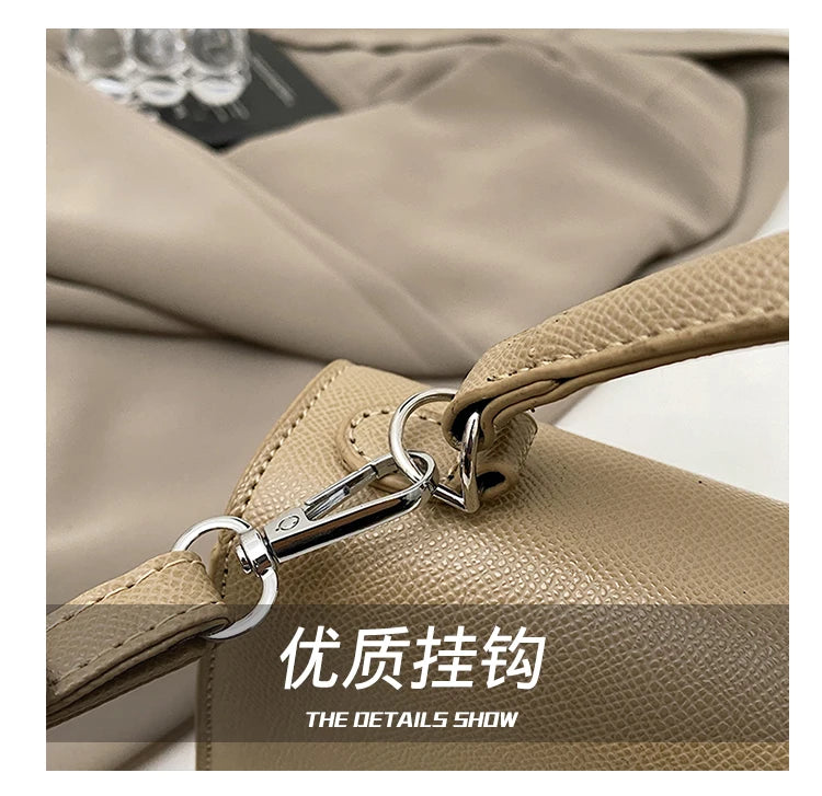 Sac à bandoulière en cuir de qualité supérieure pour femmes, sac à main de luxe de styliste, fourre-tout classique élégant - Lencensa 