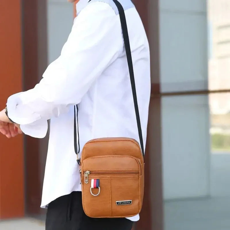 Sac Bandoulière Premium Lencensa - Cuir PU Grande Capacité - Qualité Exceptionnelle