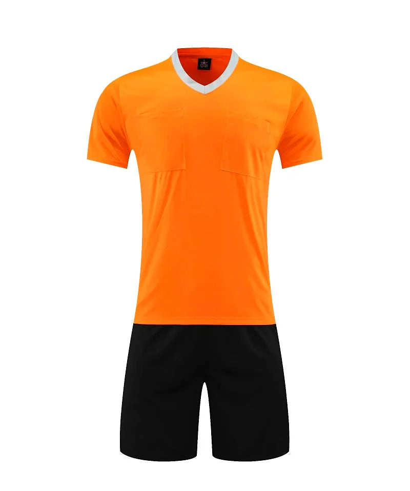 Uniforme Arbitre Football Personnalisable - Maillot Short Nom Numéro HAMEK - Lencensa 