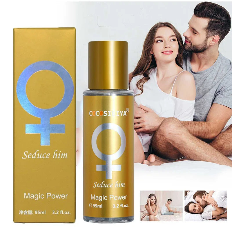 Sexuellement de phéromone séduisant pour hommes et femmes, parfum charmant pour attirer les femmes, parfum flirtant pour les rencontres, spray corporel longue durée, 90ml