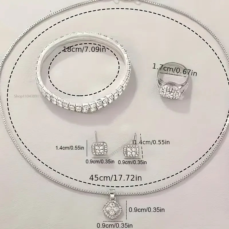 Décontracté dames Quartz Montre-Bracelet Bracelet ensemble 6 pièces ensemble femmes Montre horloge cadran romain marque de luxe Design femmes Montre Femme Reloj