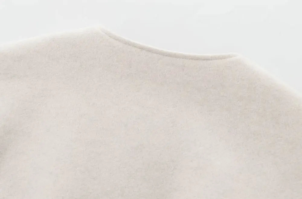Veste Bombardier Femme Surdimensionnée - Manteau Zippé Tendance