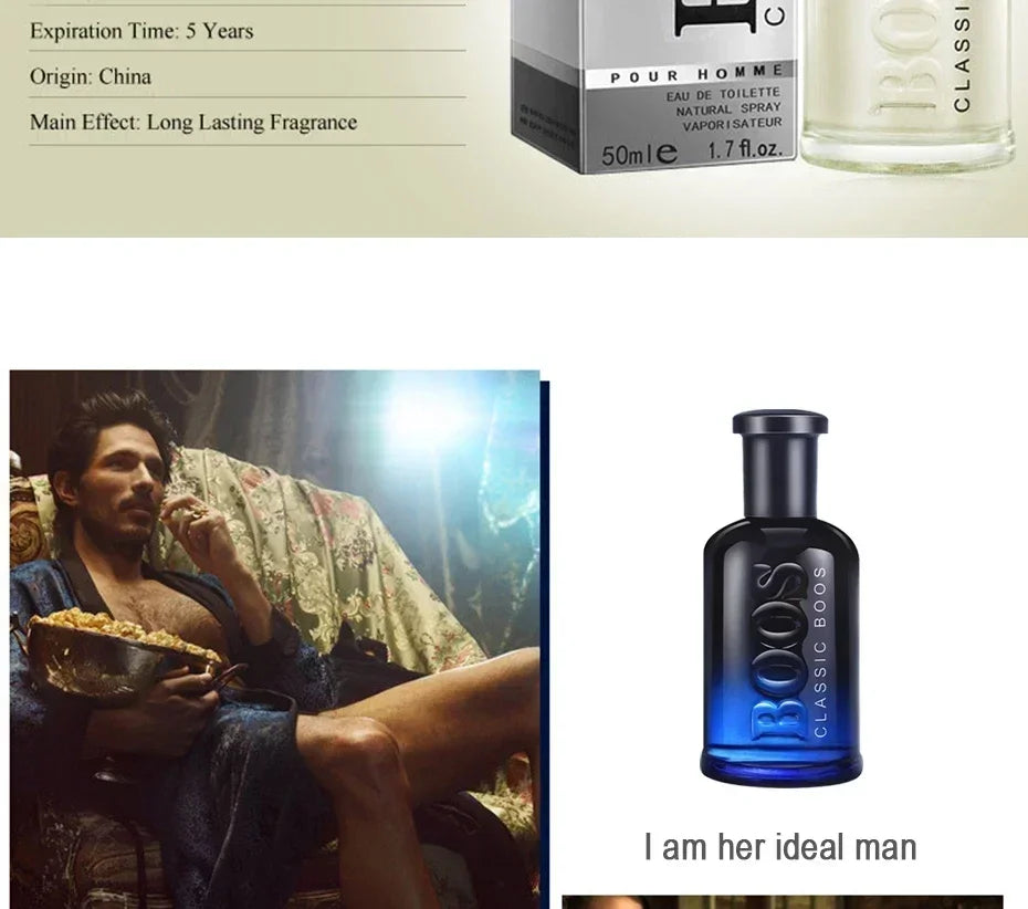 Sexuellement de gentleman pour homme, auto-décodeur, Cologne, atomiseur, frais, tentation, parfum masculin, offre spéciale