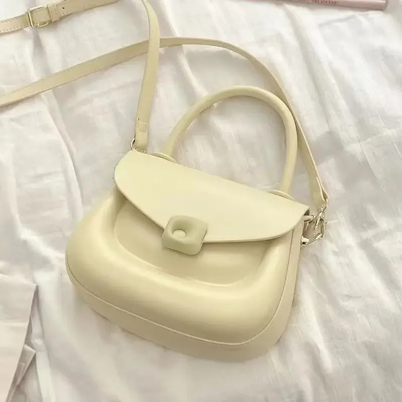 Sac à bandoulière exquis Shopper Sac Femme Portable léger Bolsos Mujer sacs à bandoulière pour Femme nouveau doux solide Bolso