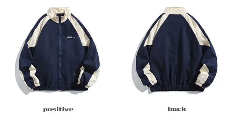 Veste Varsity Premium Lencensa - Hip Hop Patchwork Unisexe - Qualité Exceptionnelle