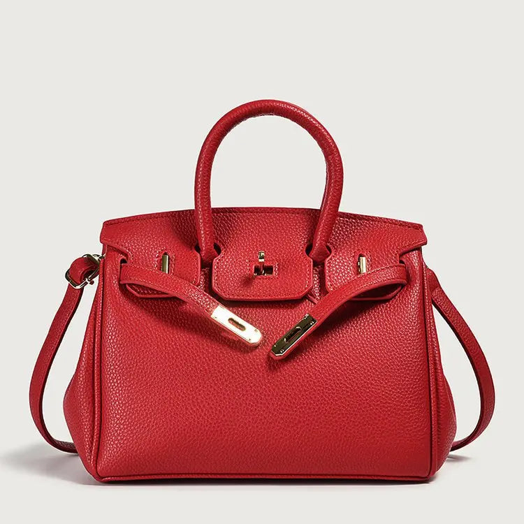 Sac Birkin imprimé écharpe 2025 pour femmes, sac à main à bandoulière en relief à ailes, fourre-tout de luxe à poignée supérieure avec serrure, sac à bandoulière élégant - Lencensa 