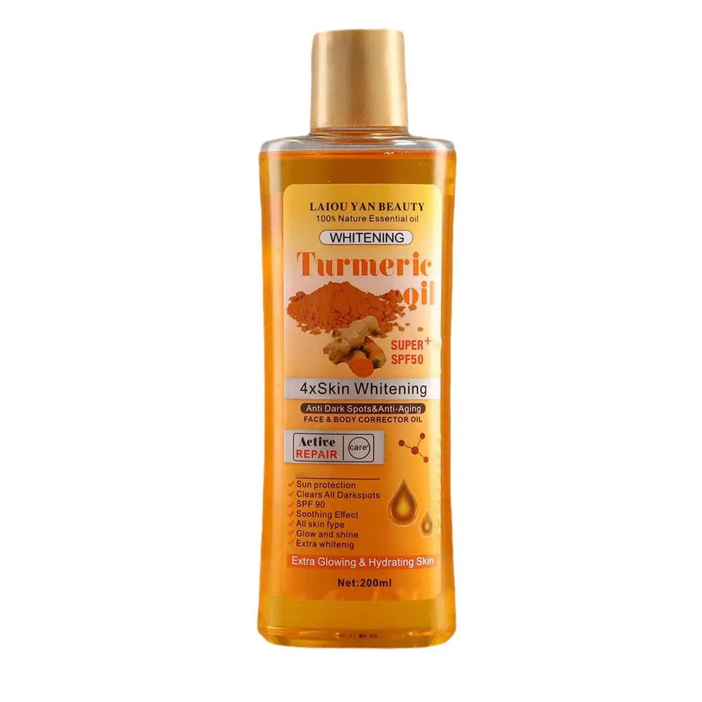 Huile Essentielle Curcuma 200ml - Massage Corps Visage | Lencensa - Lencensa 