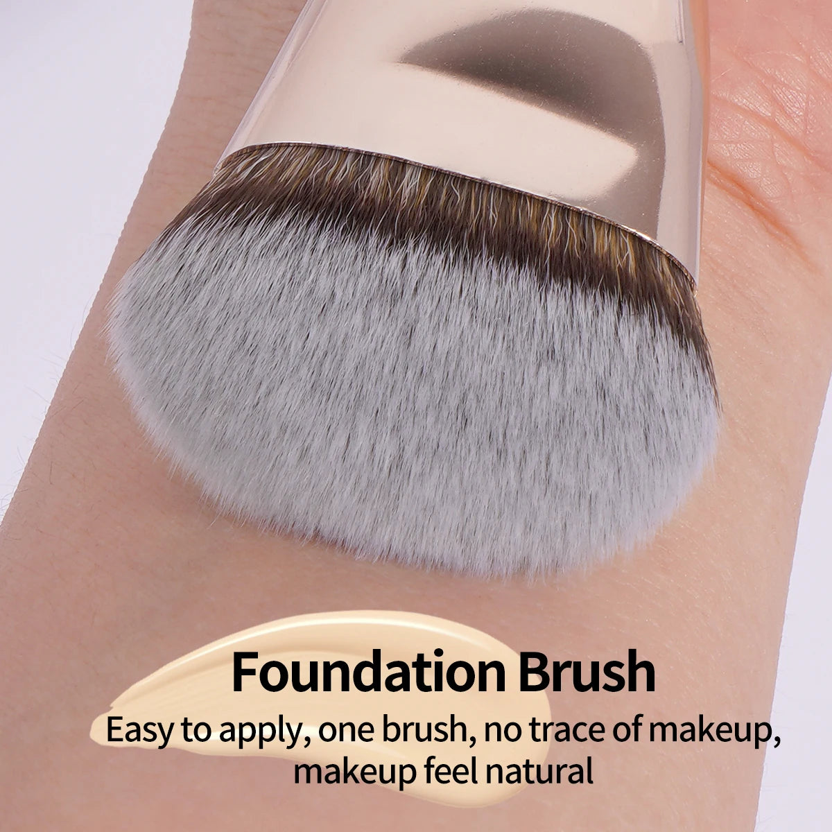 MAANGE – pinceaux de fond de teint profilés, pinceaux de maquillage pour le visage, pour fond de teint liquide ou crème, outil de maquillage pour la beauté - Lencensa 