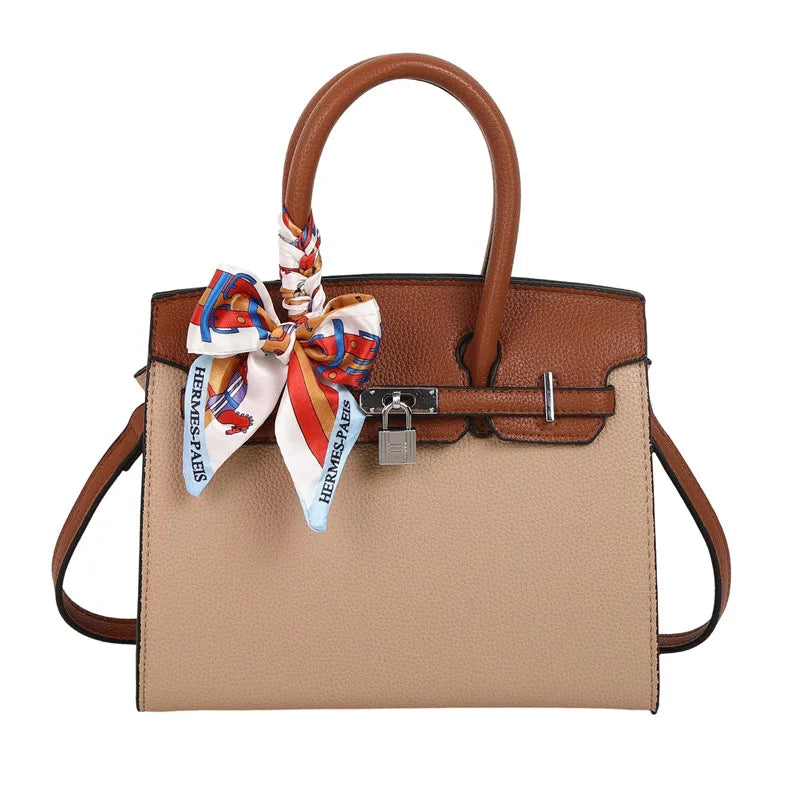 Sac à main de luxe léger et Portable pour femmes, sac à main de tempérament pratique, multifonctionnel, polyvalent, grande capacité, mode Simple - Lencensa 