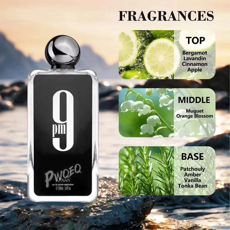 100ML hommes Parfum phéromones Cologne durable charmant charme ton bois attire femmes cadeau Eau De Parfum parfum hombre Spray - Lencensa 