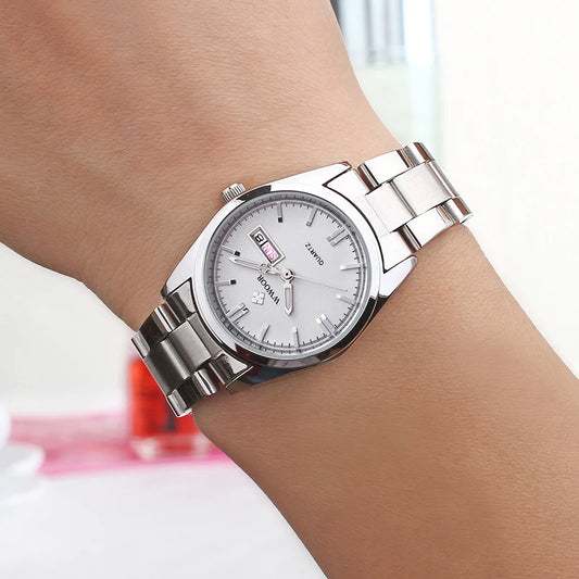 Montre Femme 2024 WWOOR mode dames montres étanche Quartz argent horloge femmes automatique Date robe Montre-bracelet Reloj Mujer