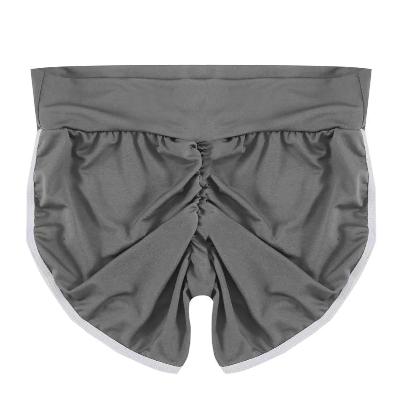 Short Sport Femme Été - Yoga Fitness Gym Taille Basse Stretch - Lencensa 