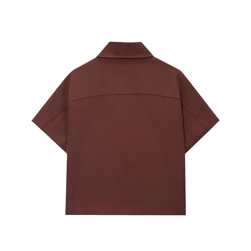 Veste Courte Premium Lencensa Femme - Blazer Été Haute Qualité Manches Courtes