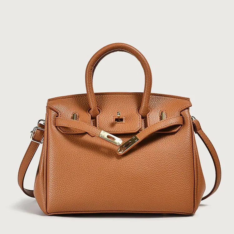 Sac Birkin imprimé écharpe 2025 pour femmes, sac à main à bandoulière en relief à ailes, fourre-tout de luxe à poignée supérieure avec serrure, sac à bandoulière élégant - Lencensa 