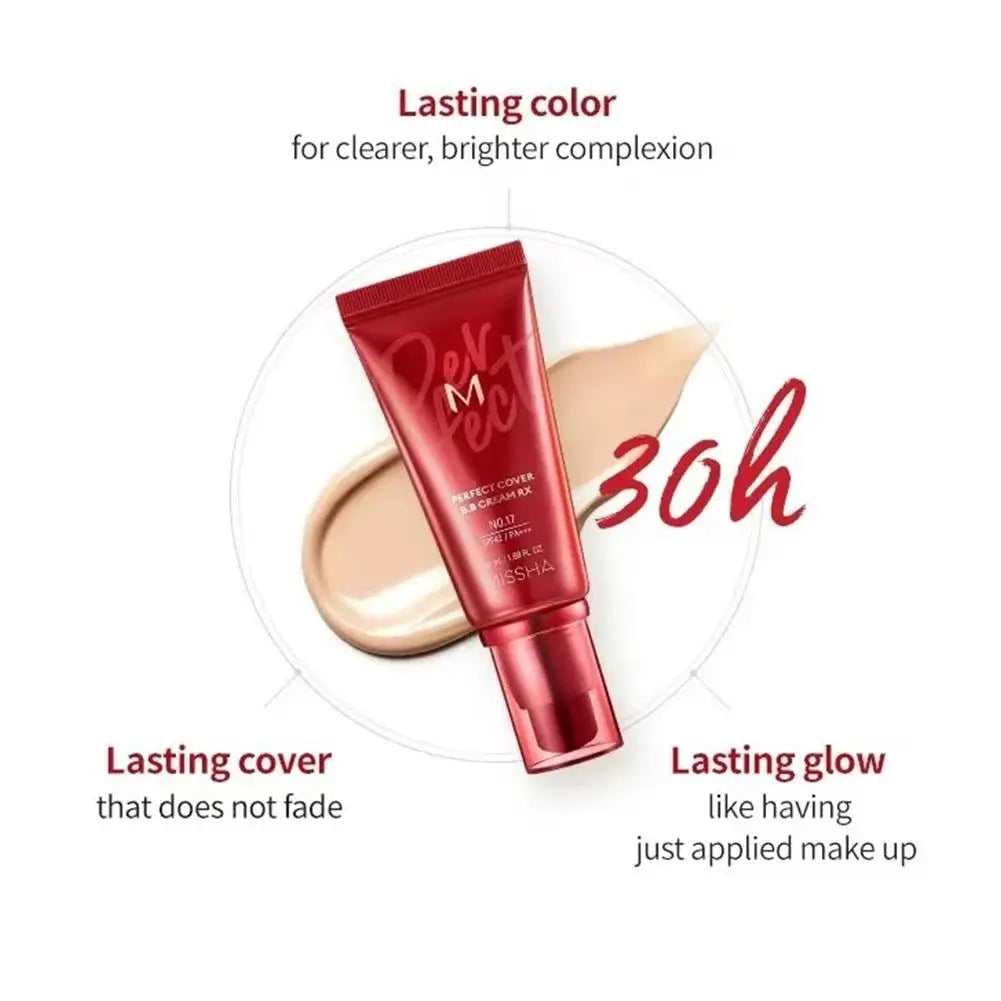 MISSHA M BB crème fond de teint liquide longue durée sans maquillage isolation hydratante maquillage CC correcteur cosmétiques coréens
