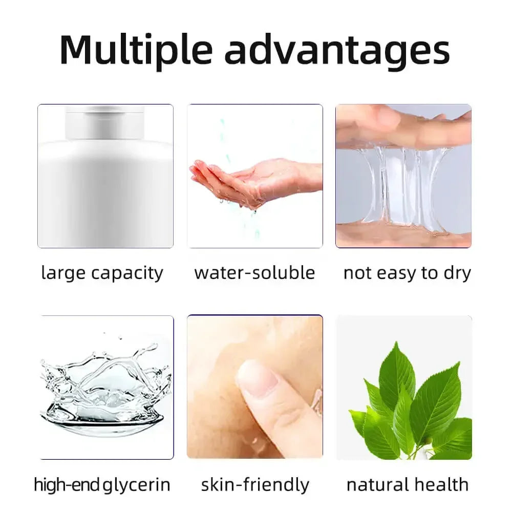 Aloe Lubricant for Sex 300ml Lubricants Lubricante Sexual Grease Water-based Lubrication Anal Sex Products Gay - Lencensa 