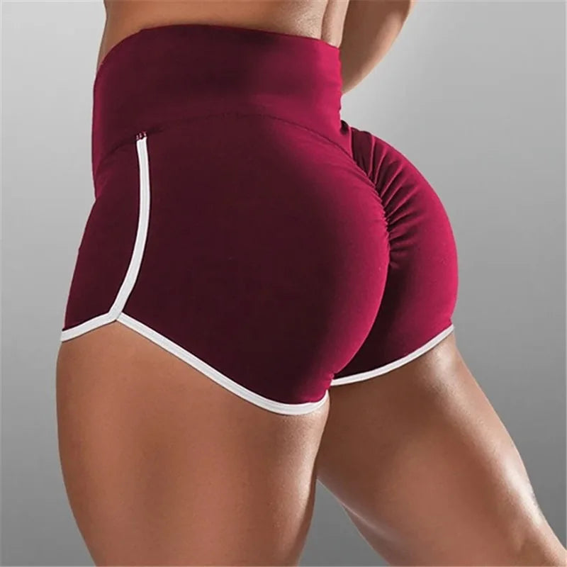 Short Sport Femme Été - Yoga Fitness Gym Taille Basse Stretch - Lencensa 