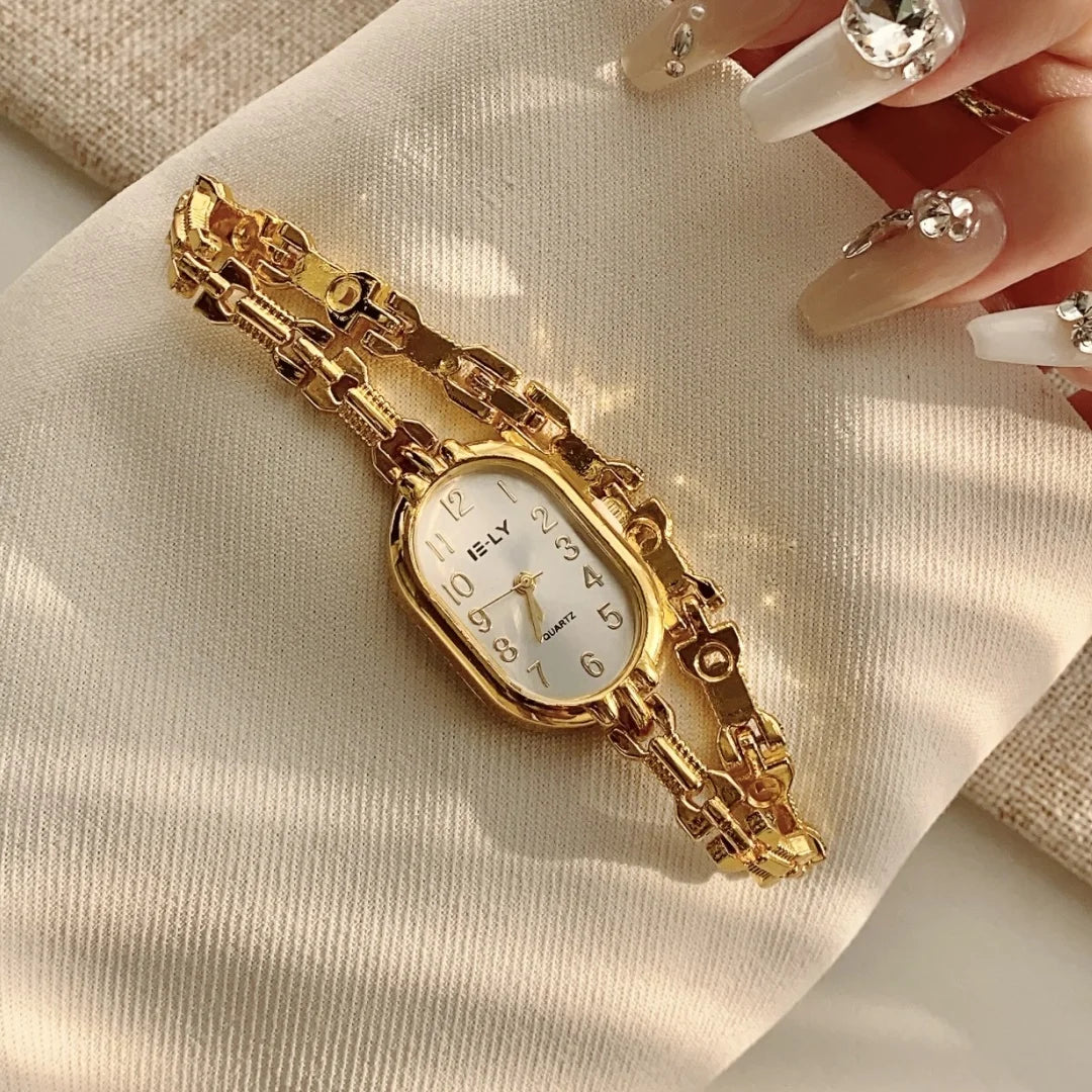 Femmes montres Top marque de luxe montres dames mode or Bracelet montre femme élégante horloge femmes montre femme