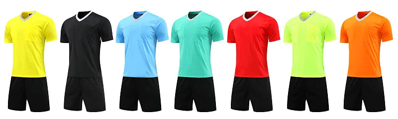 Uniforme Arbitre Football Personnalisable - Maillot Short Nom Numéro HAMEK - Lencensa 