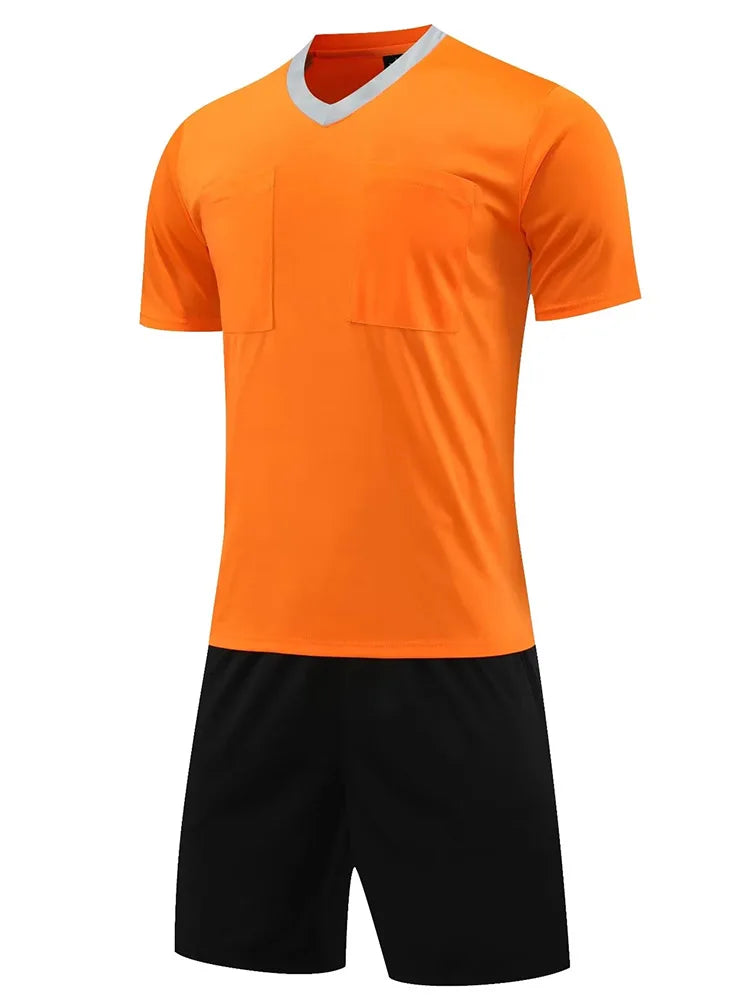 Uniforme Arbitre Football Personnalisable - Maillot Short Nom Numéro HAMEK - Lencensa 