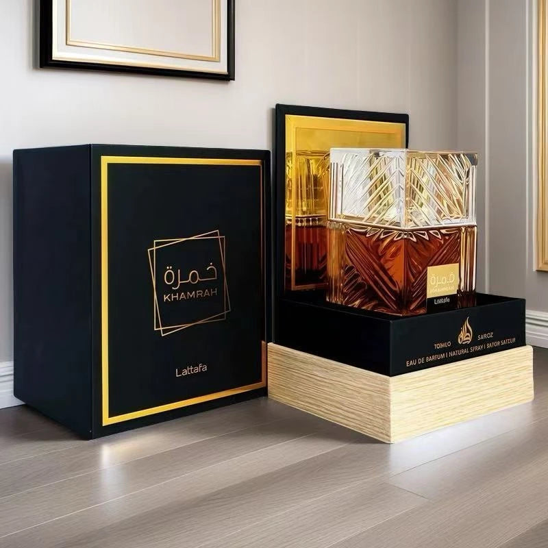 Lattafa Khamrah Qahwa 100ml - Parfum Oriental Arabe Unisexe - Lencensa 