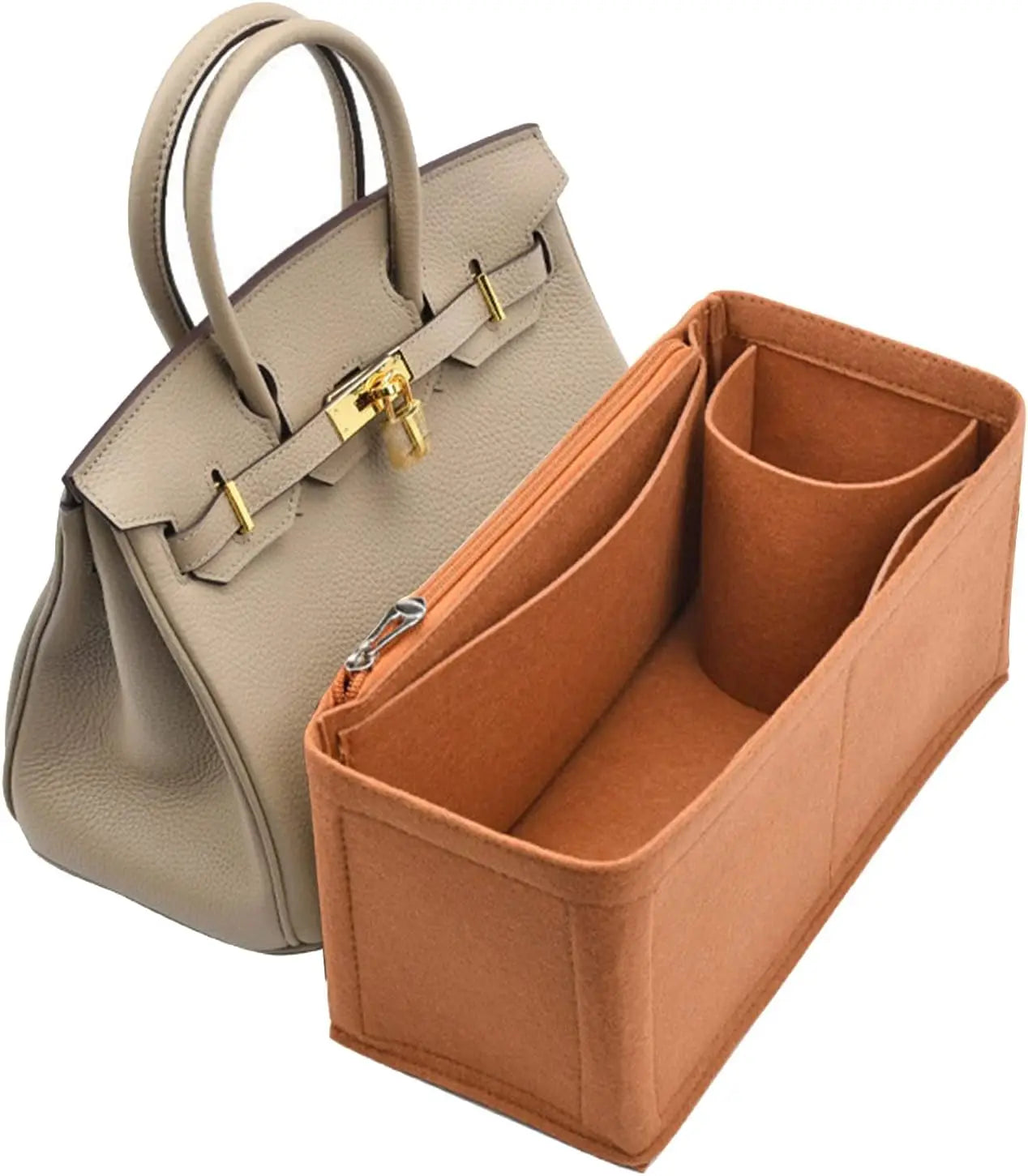Insert organisateur de sac à main pour birkin 35 organisateur de sac insert de sac fourre-tout