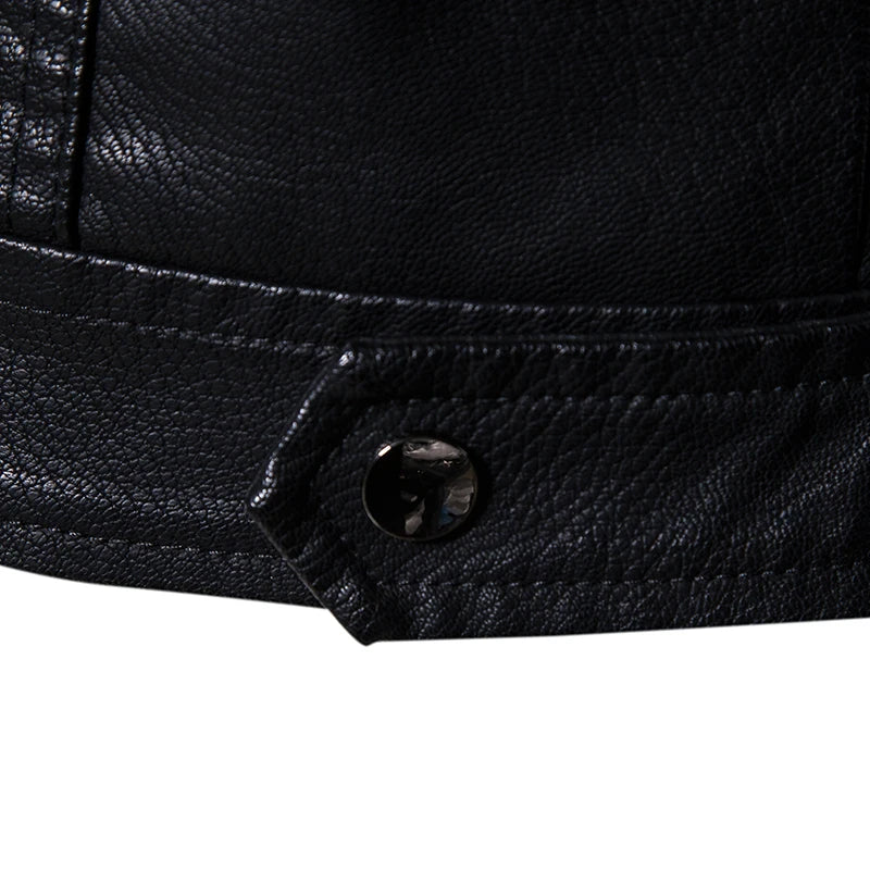 Manteau Cuir Premium Lencensa - Veste Moto Tactique Imperméable - Qualité Exceptionnelle - Lencensa 