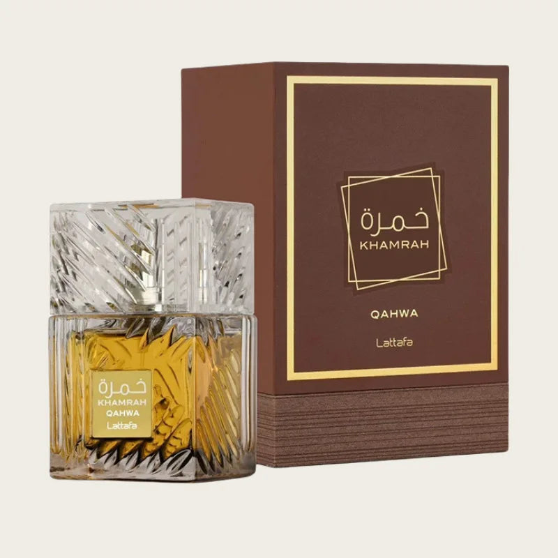 Lattafa Khamrah Qahwa 100ml - Parfum Oriental Arabe Unisexe - Lencensa 