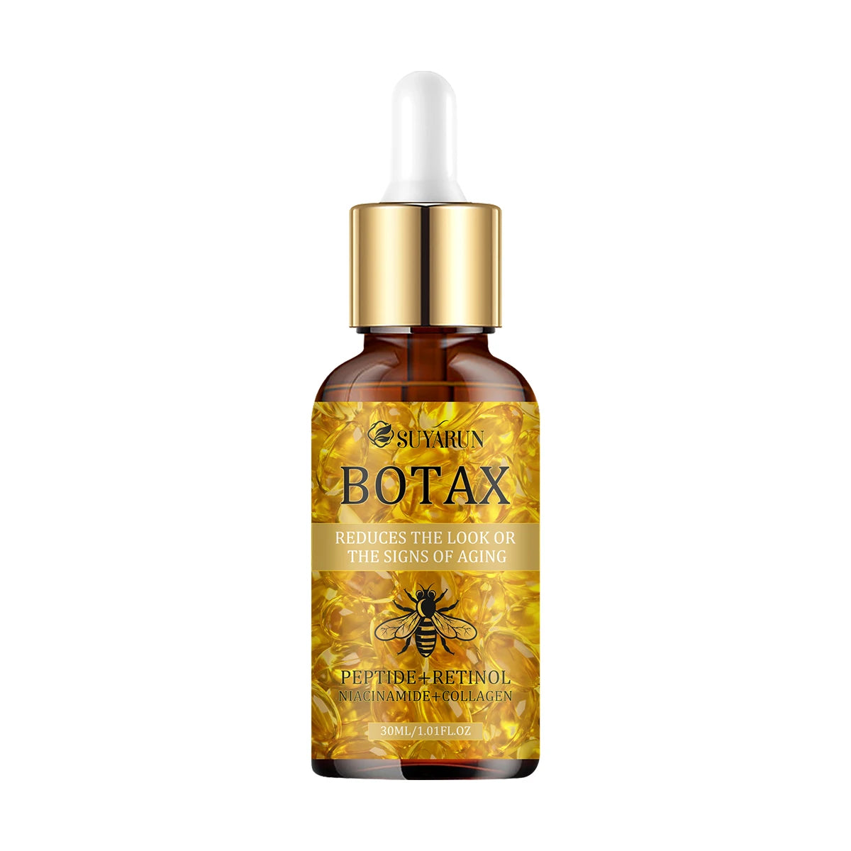 SUYARUN Botax Sérum Traitement du visage anti-âge, réducteur de rides et crème raffermissante pour la peau, soin du visage à absorption rapide.