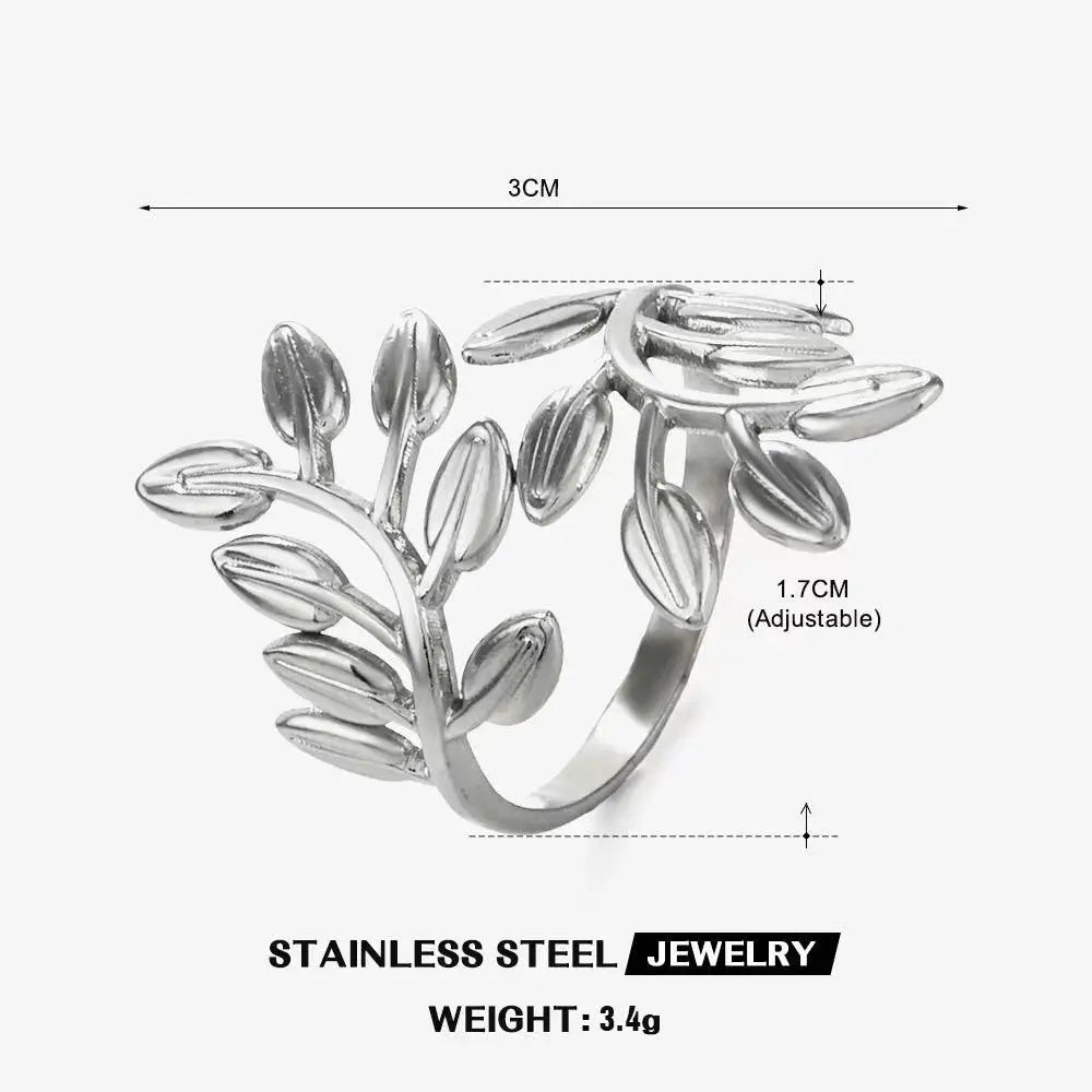 Bague en forme de cœur en acier inoxydable pour femmes, couleur or, anneau creux en métal, Bijoux étanches, cadeau pour petite amie