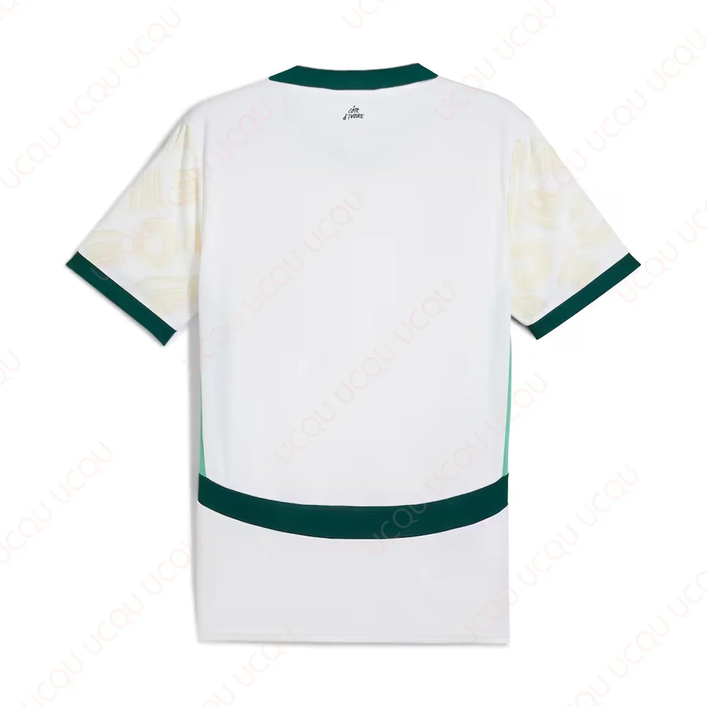 Maillot Côte d'Ivoire 2025 Extérieur - Jersey Séchage Rapide Outdoor Adulte - Lencensa 
