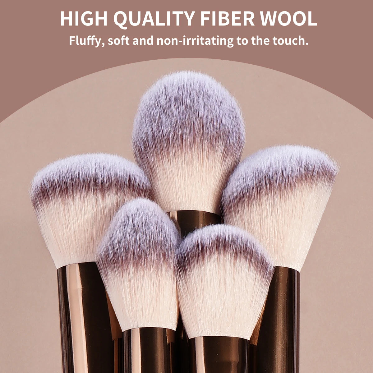 MAANGE 15 pièces outil de maquillage 13 pièces pinceaux de maquillage ensemble fond de teint poudre Blush fard à paupières brosse 2 pièces coussin d'air bouffée beauté mélange