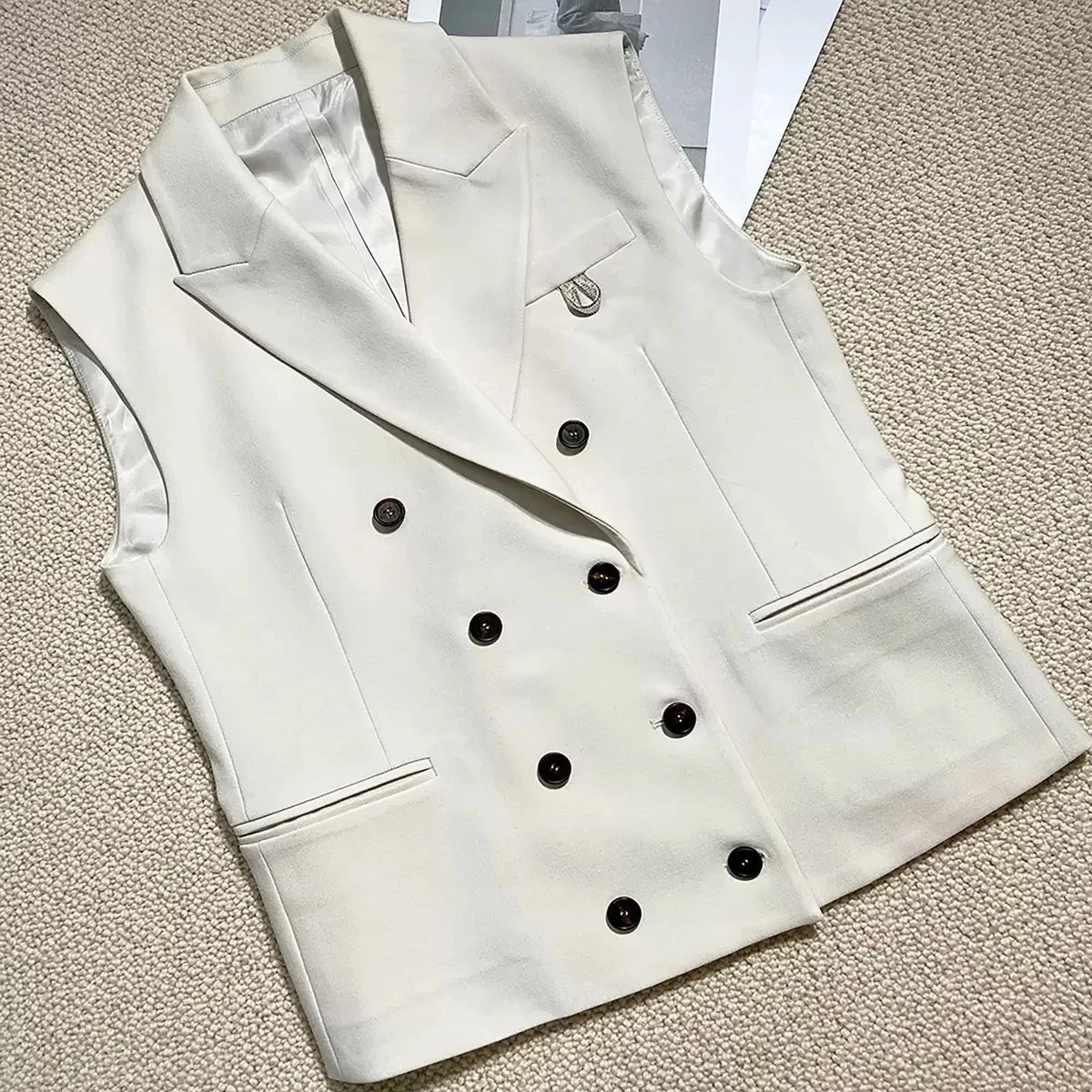 Blazer Premium Lencensa Femme - Veste Luxe Haute Qualité Collection 2024
