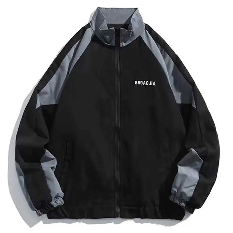 Veste Varsity Premium Lencensa - Hip Hop Patchwork Unisexe - Qualité Exceptionnelle