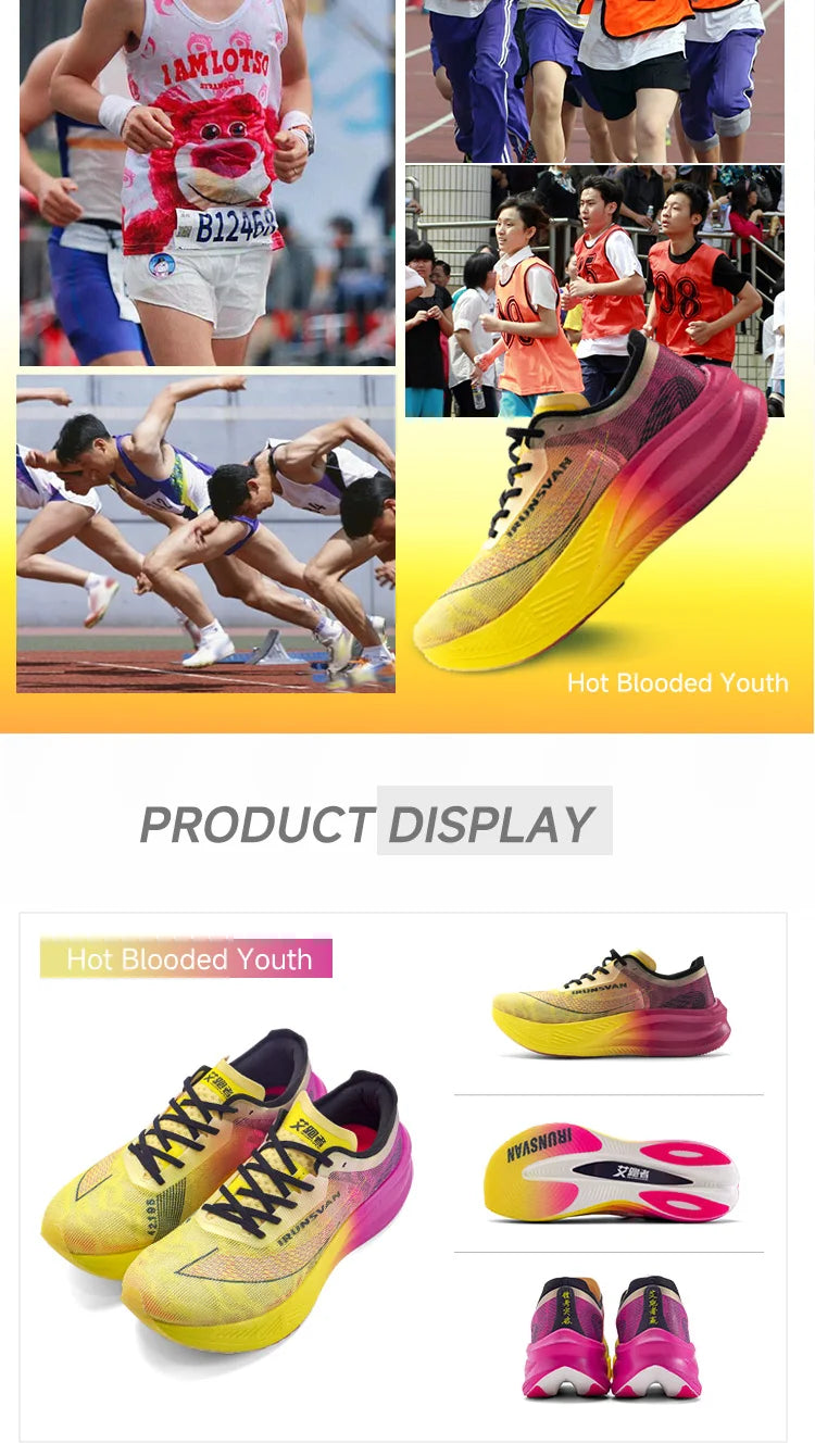 Chaussures de Course Unisexe - Baskets Running Légères et Respirantes