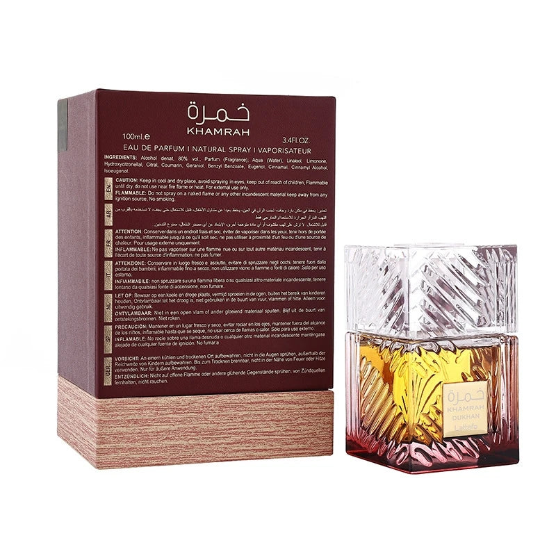 Lattafa Khamrah Qahwa 100ml - Parfum Oriental Arabe Unisexe - Lencensa 