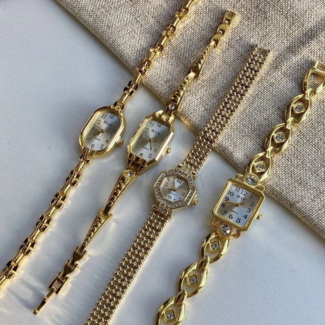 Femmes montres Top marque de luxe montres dames mode or Bracelet montre femme élégante horloge femmes montre femme