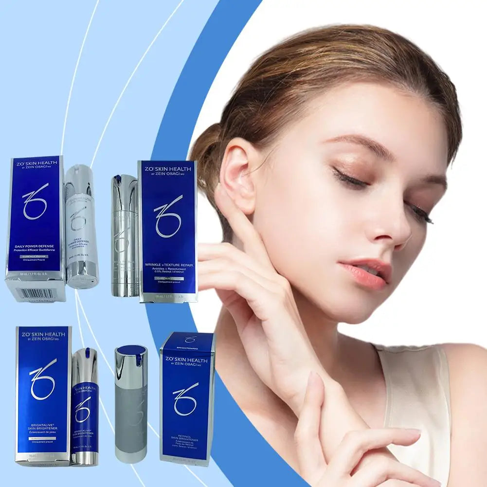 Zo peau santé visage sérum quotidien puissance défense Exfoliation douce nettoyage en profondeur éclaircit le teint hydratant soin du visage - Lencensa 