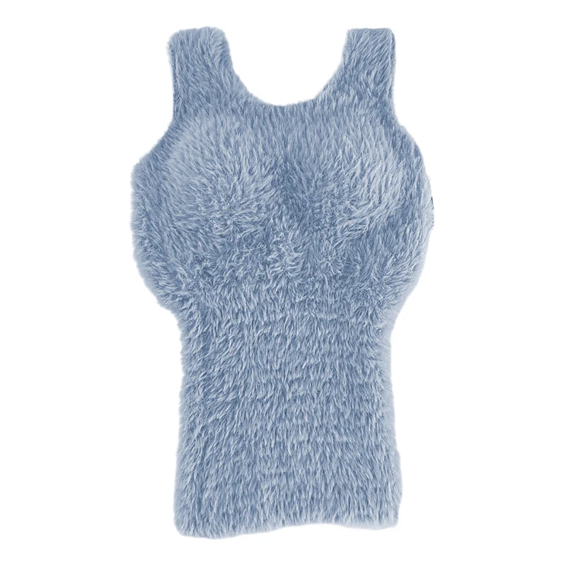 Débardeur Femme Thermique - Laine Peluche Chaud - Lencensa 