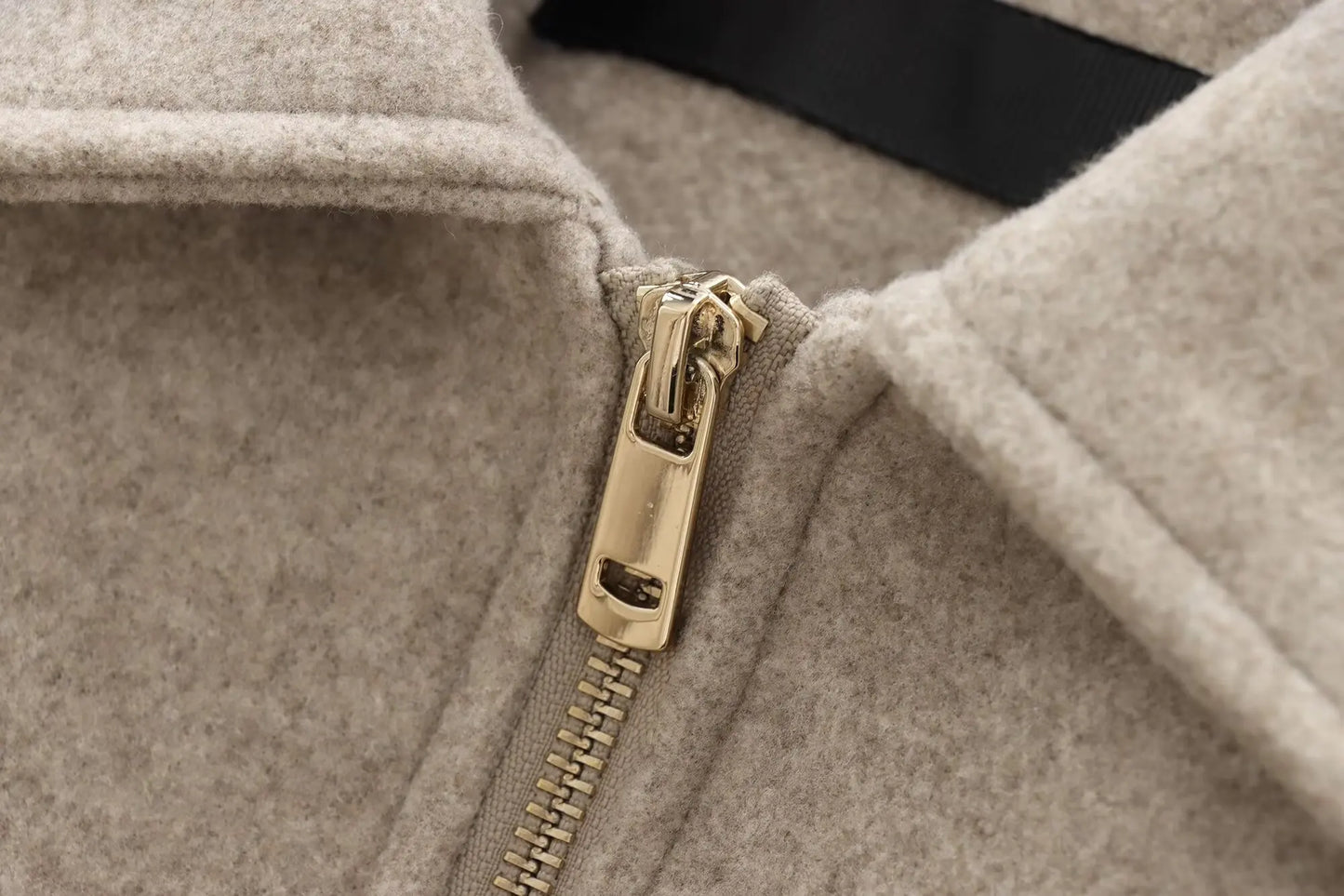 Veste à fermeture éclair pour femme, manteau d'hiver à manches longues avec poches, manteau court de rue élégant pour femme, nouvelle collection - Lencensa 