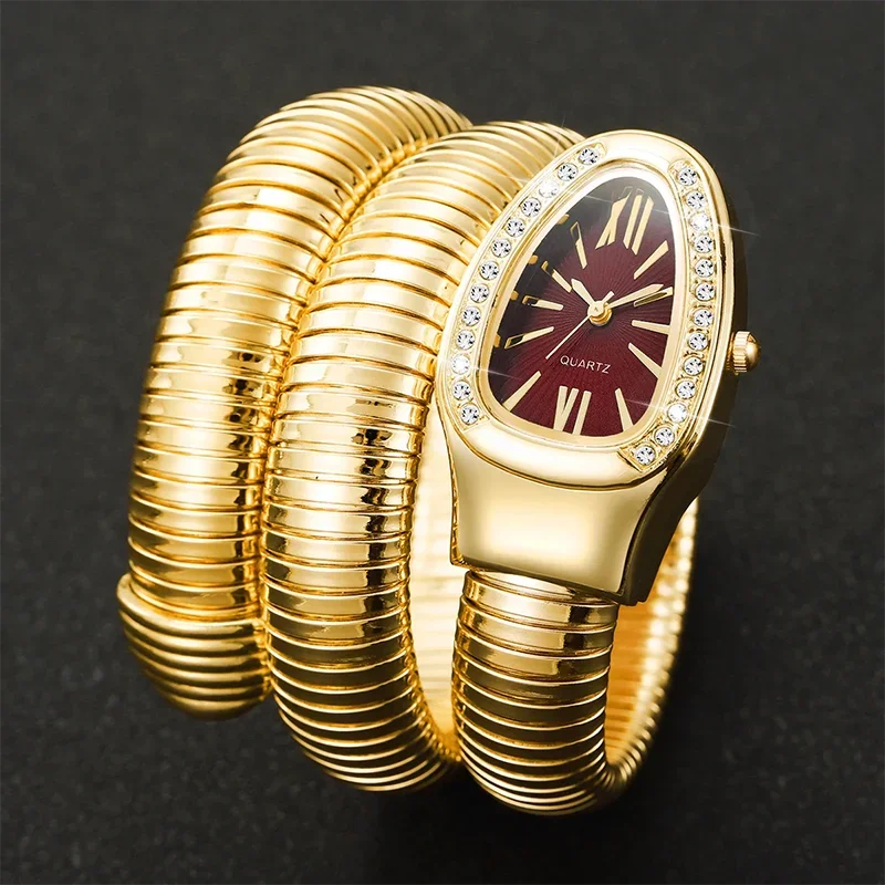 Dames de luxe Montre à Quartz mode or dames montres horloge haute qualité en acier inoxydable Bracelet Montre-Bracelet Montre Femme cadeaux