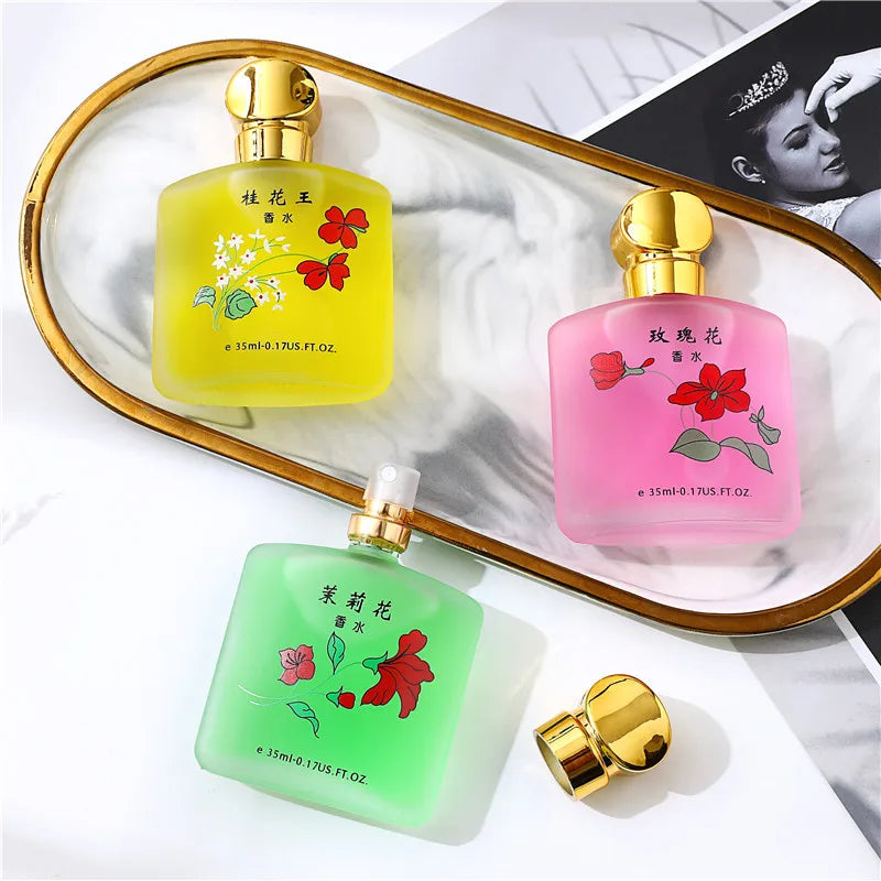 Jasmine Fragrance Perfume Spray Plant Floral Scent Keep Fresh Attract Men Feminine Charm Dating Flirting Women Pheromone Perfume - Lencensa 