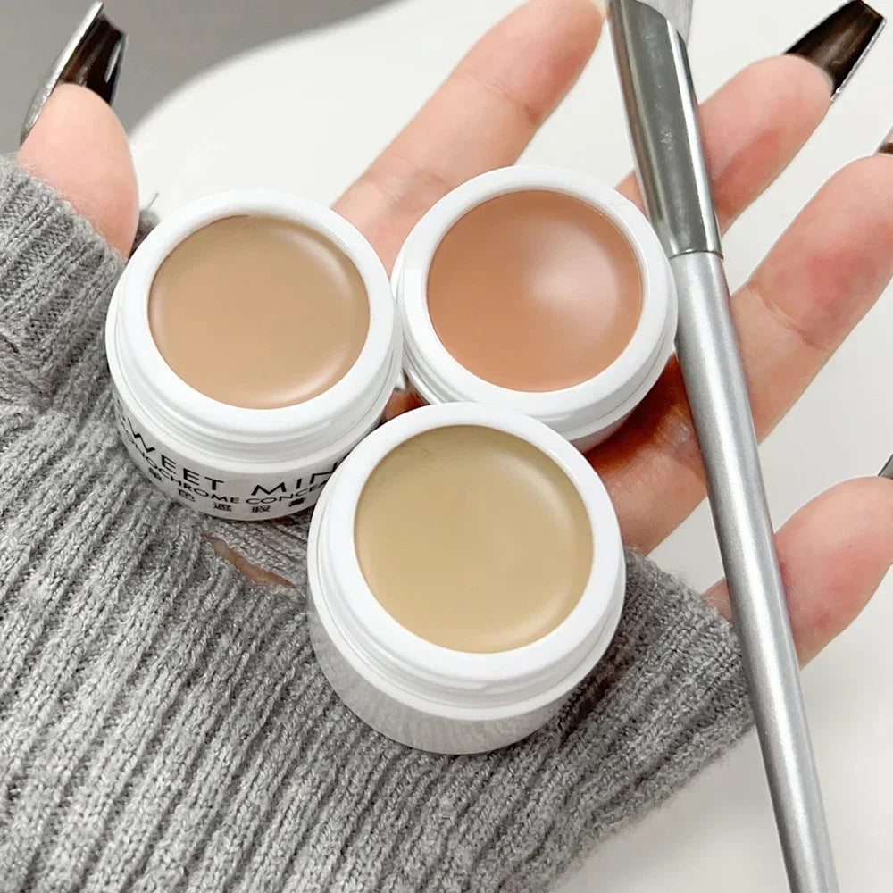 Palette de correcteurs mats, couverture de Texture crème, marques d'acné, cernes, maquillage multifonction pour le visage, éclaircissant durable, cosmétiques pour le visage