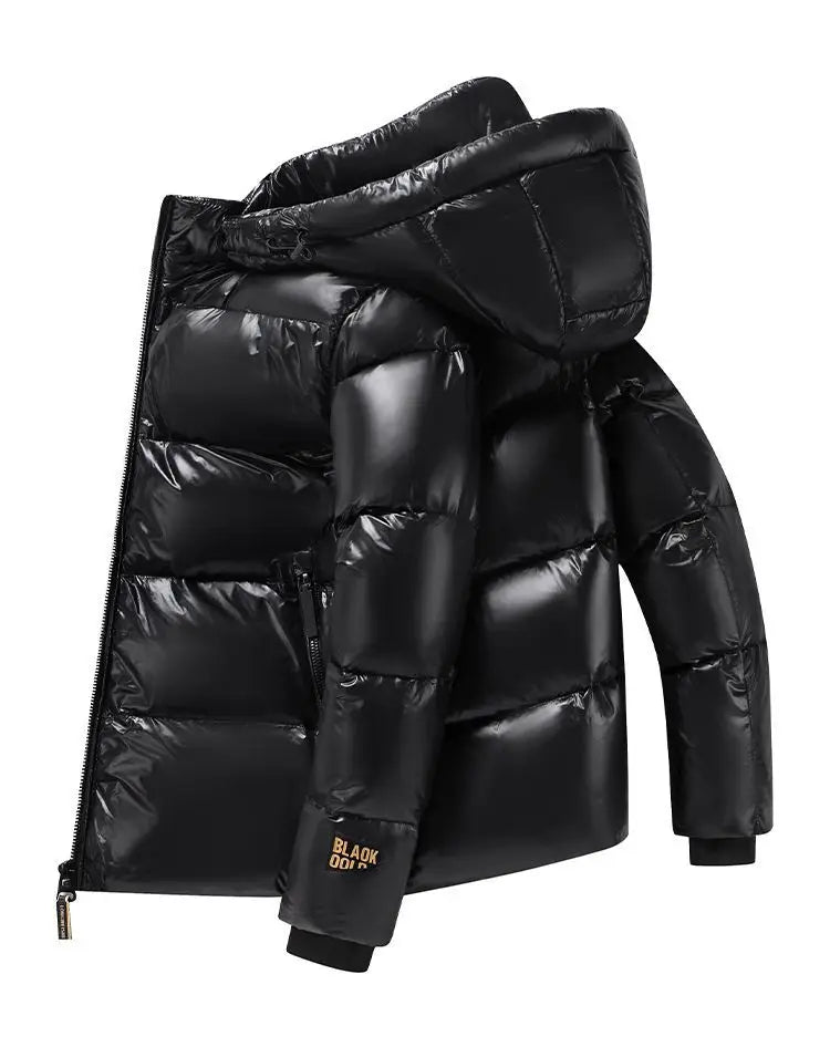 Doudoune Premium Lencensa - Duvet Canard Capuche Unisexe - Qualité Exceptionnelle Luxe Imperméable